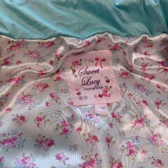 マザウェイズ　女の子 150 アウター エメラルドグリーン ジャケット　コートの画像