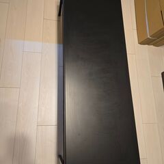 【あげます】ローテーブル【IKEA NYBODA】 (天板リバー...