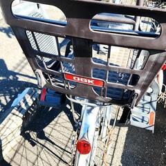 自転車　チャイルドシートの画像