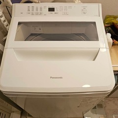 Panasonic 洗濯機　na-fa80h9-w　