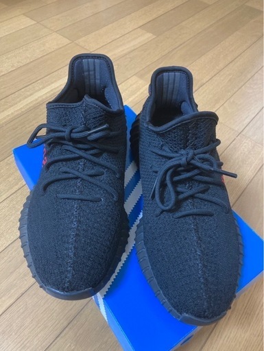 美品★adidas Yeezy Boost 350 ブラック　箱無し