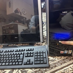 ジャンク　PC モニタ　キーボード　ケーブル