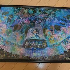 ディズニー パズル完成品 額縁入
