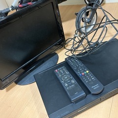 16型テレビ&DVD・Blu-rayデッキ