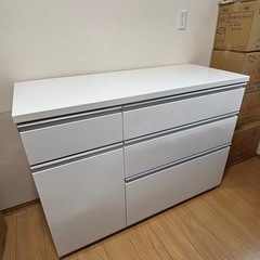 大至急】無料ニトリのキッチンカウンター (mase) 相武台下の収納