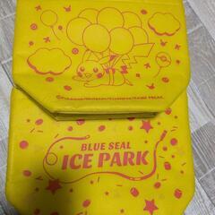 新品ブルーシール保冷バック　ピカチュウ