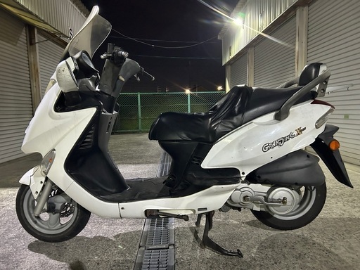 堺市南区発 キムコ グランドディング125 自賠責付き 実働 格安 配送可