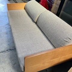 中古品 ソファベッドの画像
