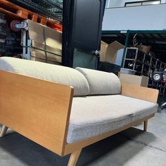 中古品 ソファベッドの画像
