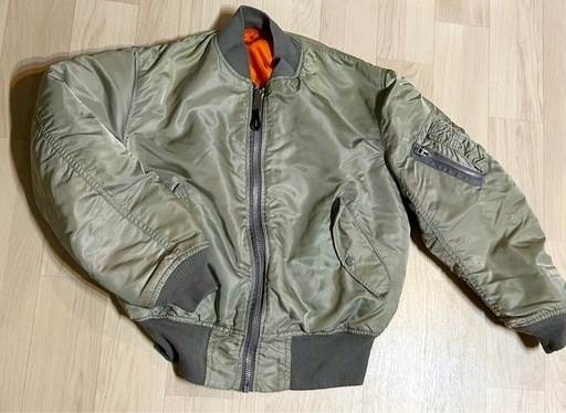 ジャケット ALPHA MA-1 flight jacket gray