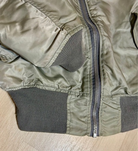 ALPHA MA-1 flight jacket gray