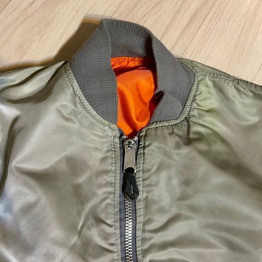 ALPHA MA-1 flight jacket gray