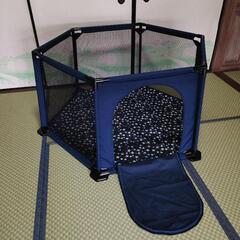 洗えるベビーサークルの画像