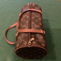 3月限定お値下げ　ルイヴィトン　パピヨン　モノグラム　ポーチ付き　親子バッグ　美品の画像