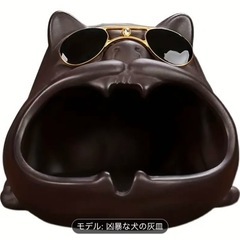 フレンチブルドッグ　灰皿の画像