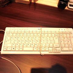 ラスト2基　ＮＥＣ有線キーボード1台（紫pin / USB）有線...