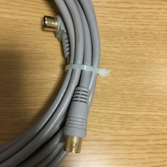 テレビアンテナケーブルの画像