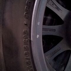 BLIZZAKICE　23年製スタッドレス　中古4本の画像