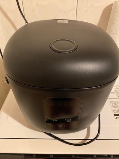 ブラック炊飯器 最大4合