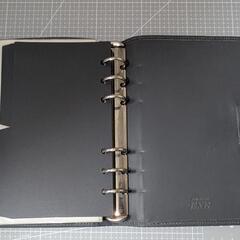 ●手帳 バイブルサイズ グレーの画像