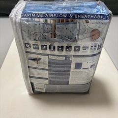 【美品】ベビーベッドガードの画像