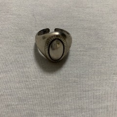 大ぶり リング🖤 ̖́-