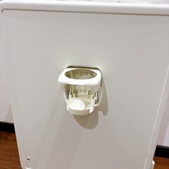 【新品未使用】スーツケース Ｌサイズ　フロントオープン キャリーケース 白の画像