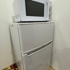 冷蔵庫と電子レンジ、もしくはどちらか
