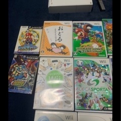 Wii ソフト　セットの画像