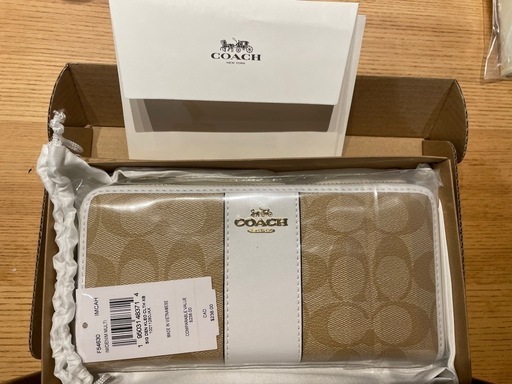 【新品未使用】COACH 財布　コーチ　【値下げしました】　