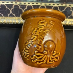 🐙 かわいい陶器の蛸壺 🐙②