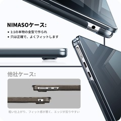 NIMASO ケース MacBook Air 13.6 インチ ケース M3M2の画像