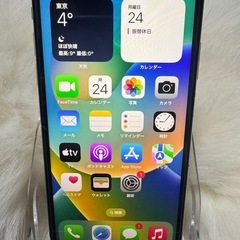 iphone X シルバー　64GB SIM フリー　バッテリー100%