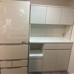 期間限定値下【美品】食器棚　カップボード　マーベラスファニチャー　大川家具 marvelous furniture（マーベラスファニチャー） キッチンボード