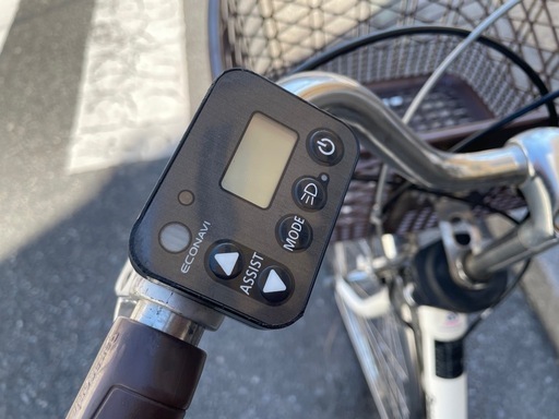 『バッテリー　１６ＡＨ』　電動自転車　パナソニック　２６インチ　充電器　付き　白　配達可能