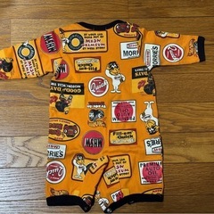 長袖ロンパースの画像