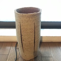 信楽焼ランプの画像