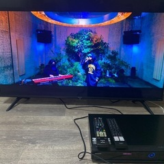 4k50インチTV、レコーダーの画像