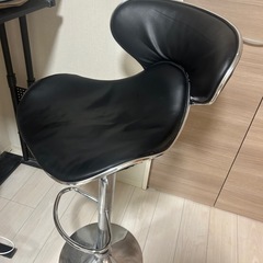 高さ　変えれます　椅子　黒