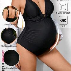SHEIN マタニティ水着 ブラック　未使用新品