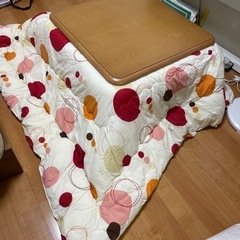 こたつ布団 185cm x 185cm 綿100%