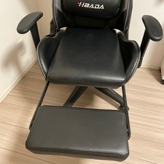 HBADA ゲーミングチェア黒 (山本あやか) 元山のオフィス用家具の中古あげます・譲ります｜ジモティーで不用品の処分