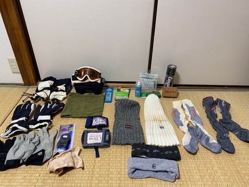 Burton スノーボード３点セット ＆スノボーウェアwith小物全部セット