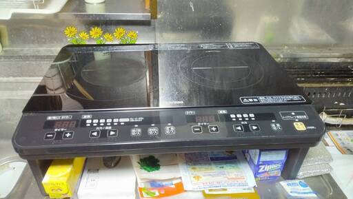 受付終了　アイリスオーヤマ　2口IHコンロ