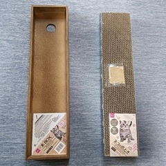ダイソー爪とぎBOX