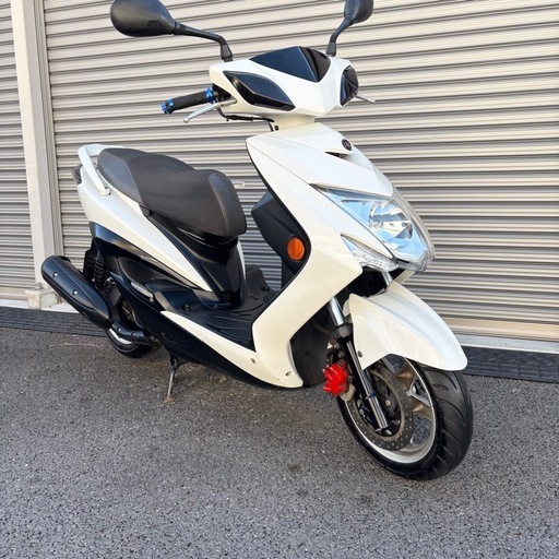 3189.低走行　シグナスX 3型　国内　ライトLED、社外ウインカーユニット　千葉県柏市　即日配送、自走引き取りも可能