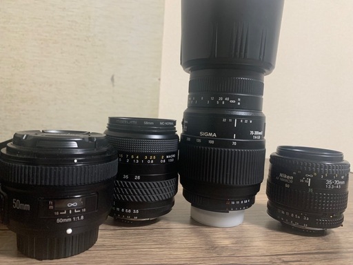 D5600 ダブルズームキット レンズ他