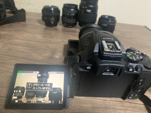 D5600 ダブルズームキット レンズ他