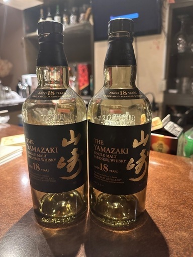 山崎18年空瓶