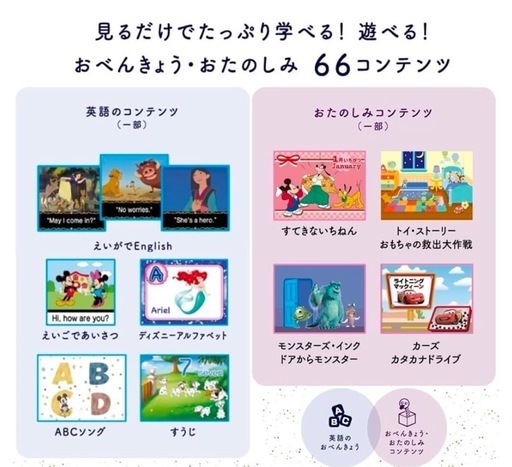 ほぼ未使用】セガトイズ ディズニー&ピクサーキャラクターズ Dream Switch2 (ドリームスイッチ2) 